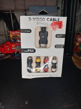 Psyclone Essentials 842892010534 Ps3 S-video Component Audio / Video Cable By 8 New