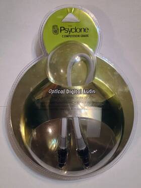 Pyx22 Psyclone New Sealed Competition Grade Optical Digital Audio Cable For Xbox