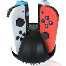 Nsc01 Purbhe Switch Controller Charging Dock For Nintendo Oled Joycon Charger Station Wit