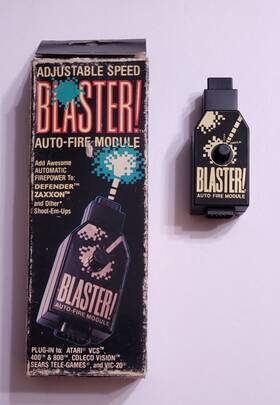 Rfm-1 Questar Adjustable Speed Blaster Autofire Module Atari 2600 7800 High Score In Your Game