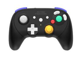 Retro Fighters 850046080340 Battlergc Series Gamecube Controller With Switch/pc/gamecube - Black