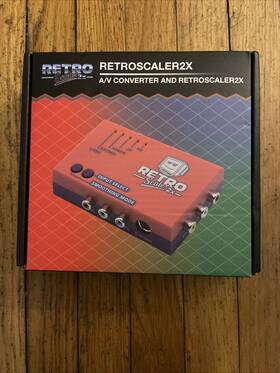 Retroscaler2x Retro Scaler 973162050159 Av To Hdmi Up-scaler Converter Line-doubler Consoles Game