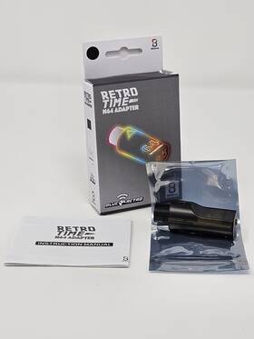 Rtn641 Retrotime Used Retrotime/8bitmods Blueretro N64 Bluetooth Adapter Smoke Black