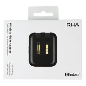 601712 Rha 060212272058 Wireless Bluetooth Flight Adapter For 3.5mm Jacks - Black