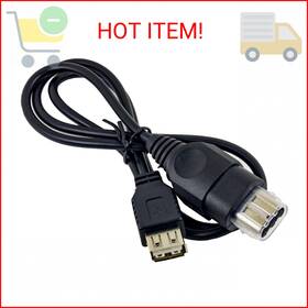 Risingsaplings Rs-81 Pc Female Usb Converter Adapter Cable Cord For Original Xbox Cons