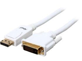 Rcdc-14008 Rosewill 15-feet 28awg Display Port To Dvi Cable White
