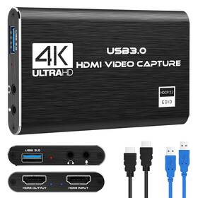 V316b-fr Rybozen Capture Card Nintendo Switch 4k Hdmi Video 1080p 60fps T