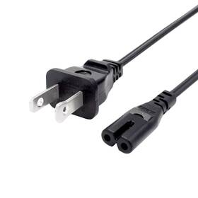 Saireed 636339400794 8ft 2 Prong Power Cord Replacement For Sony Playstation 3 Ps3 Slim