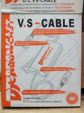 Sam Group 854949844858 Dreamcast Dragoncast Vs Cable 2000 Open Box Dc Link Hong Kong Import