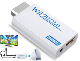Sb-a202 Sartyee Wii To Hdmi Converter Wii2 For Hd Video Audio Output With 3.5mm Audi