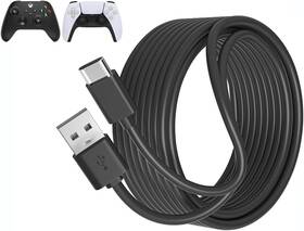 Scovee 671891584919 Usb C Cable Ps5 Controller Charger Cord For Xbox Series X/s 10ft Long Chargi