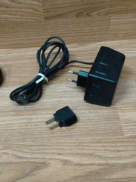 1602-18 Sega Oem Mega Drive Power Supply Psu European 2-pin Us Adapter Include