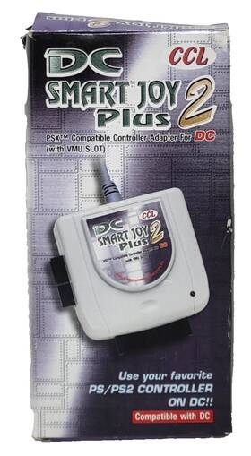 Sega 809707666676 Dreamcast Accessories Dc Smart Joy Plus 2 Adapter / Play Ps2 Control On