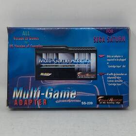 Ss-239 Sega 892725002393 Trend Master Saturn Multi-game Adapter In Box