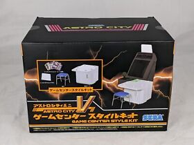 Sega Astro City Mini V Game Center Style Kit Console Stand Stool Add-on