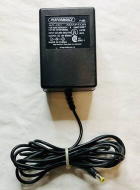 Gp48108500 Sega Performance P-085 Ac-dc Adaptor Genesis And Game Gear Output 10vdc