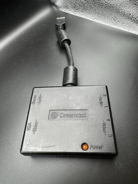 Hkt-8100 Sega Hkt-9100 Dreamcast Vga Box Adapter Model