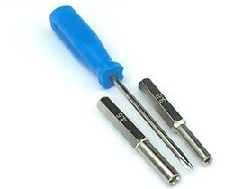 Atk253 Silverhill Tools 3.8 Mm And 4.5 Security Screwdriver Game Bit Tool Set For Nintendo Syste