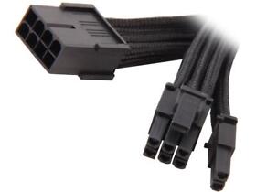Silverstone Tek Sleeved Extension Power Supply Cable With 1 X 8-pin To