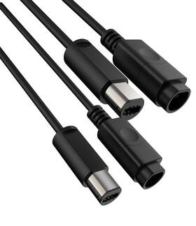 040-snllmzi-d4 Snllmzi Wiigamecube Controller Extension Cable For Wii Gamecube Gcn - 2pack/6.6ft