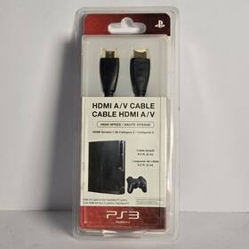 Sony 711719808909 Oem Ps3 Hdmi A/v Cable 6.5 Feet Playstation 3 Official Licensed