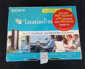 Lf-pk1 Sony Locationfree Player Kit For Pc Psp Ps Ps2 Ps3 Open Box