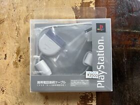 Scph-10180 Sony Play Station 1 Ps1 Mobile Phone Link Cable Cib Jpn Us Seller