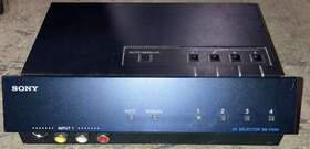 Sb-v55a Sony - Av Selector Tested Working Game Accessory