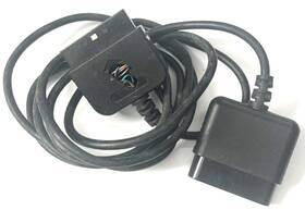 Zzz99045 Sony Soy Playstation Ps1 Ps2 Controller Extension Cable 6 Feet Black Parts/used