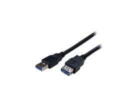 Usb3sext2mbk Startech Startech.com 2m Black Superspeed Usb 3.0 Extension Cable A To