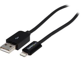 Usblt1mb Startech Startech.com Black 1m 3ft Apple 8-pin Lightning Connector To