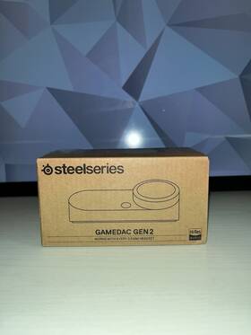 61521 Steelseries Gamedac Gen 2 - Wireless Base Station Hi-res Audio Amp Ps And Pc New