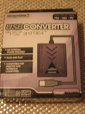 Sumoto 892044001545 Usb Converter Use Ps2 Or N64 Controller On Your Pc New In Box