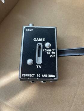Sdusa-2600 Surplus Deal Usa New Switch Box Adapter For Atari 2600 Modern Hookups Video Game Rf Tv 75ohm Coax