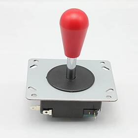 Cpt-auo-102 Szjlmkj Arcade Happ Style 4-8 Way Competition Joystick For Jamma Mame Red