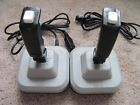 Tac-3 Atari Wico Boss Gray Joystick Controller Cleaned Tested