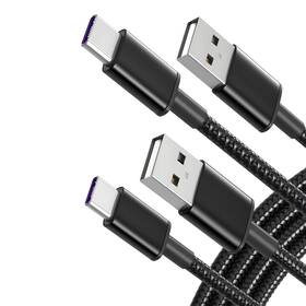 Tckn-c02 Tckn Charger Charging Cord For Xbox Series X/s Ps5/ps5 Pro 10ft Black