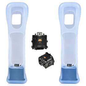 6822206 Techken 2pack Wii Motion Plus Adapter Attachment Bk