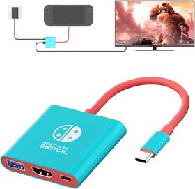 4k-dock Tnatra Switch 2 Dock Portable Tv Station For Switch/switch 2/steam Deck/rog
