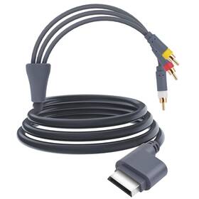 Tobysome 445014455409 Xbox 360 Av Cable Cord Audio Video Hd Optical Av/tv Out To Tv Ad