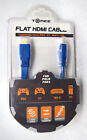 Tomee Flat Hdmi Cable For Pc Xbox One Playstation 4 Wii U 7ft Ships From Usa