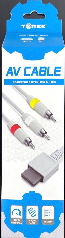 M05624 Tomee - Wii And U Av Cable