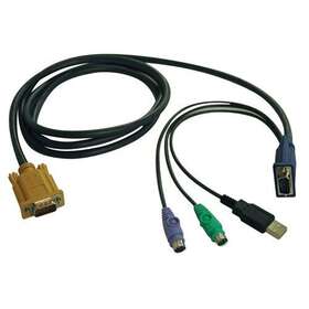 P778-015 Tripplite Tripp Lite Kvm Cable Adapter Hd-18 Male Keyboard/video/mouse - Hd-15