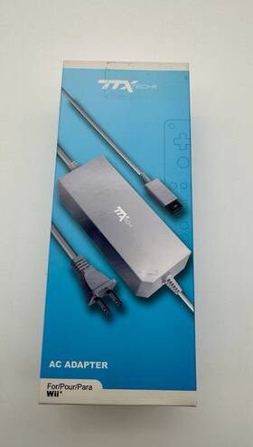 Zyc680 Ttx Ac Adapter For Wii Wall Power Charger Gray Brand New 7e