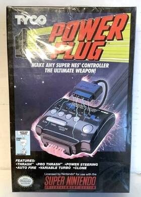 012869 Tyco Sealed 1993 Super Nintendo Power Plug Controller Adapter Retro Video