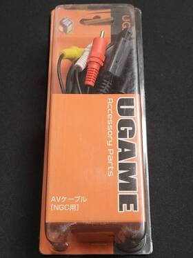 Ugame 532276067990 Gamecube Av Cable 2002 Brand New Factory Sealed Japan Import Accessory
