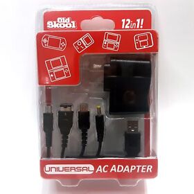 Universal Ac Adapter 12-in-1 For Handheld Portable Video Game Systems