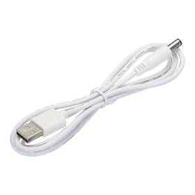 Uxcell 634149508198 Usb To Dc Power Cable 1 M 5.5mm X 2.1mm Cord White