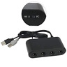 Wfg0027-fba Yosikr Gamecube Controller Adapter For Wii Nintendo Switch 689827589860