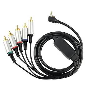 Wicareyo 6690877123830 Av Hd Component Audio Vid O Cable Hdtv Composite 5.9 Feet Black